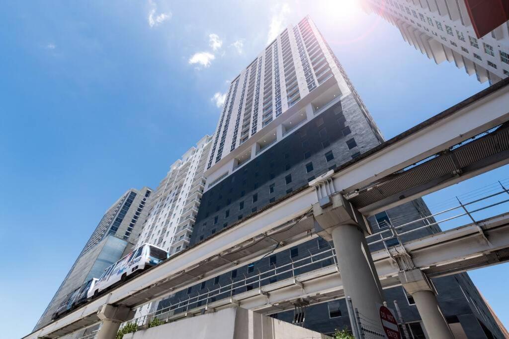 Amazing 2 Bedroom 30Th Floor Downtown Free Parking Miami Zewnętrze zdjęcie