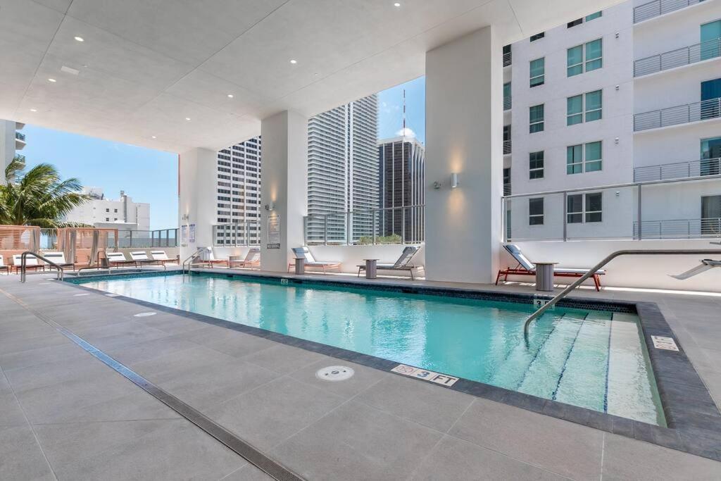 Amazing 2 Bedroom 30Th Floor Downtown Free Parking Miami Zewnętrze zdjęcie